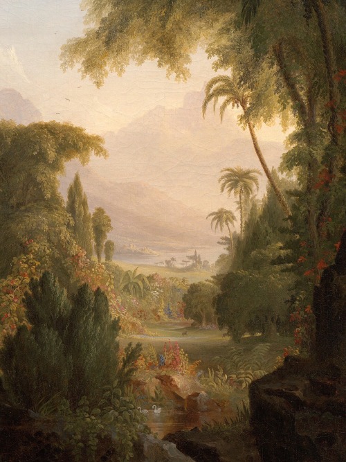 Thomas Cole, Expulsion from the Garden of Eden (detail)