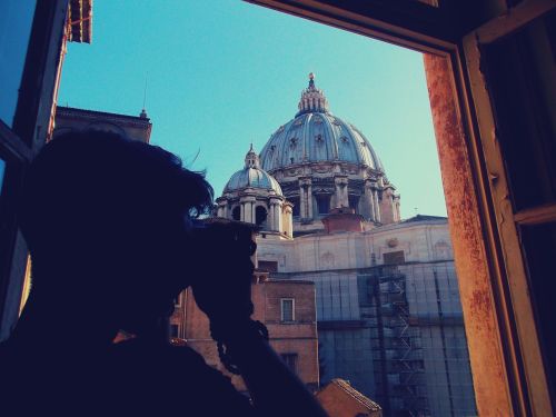 St. Peter’s Basilica, VaticanView out of the Vatican Museums© 2016 Melanie D.