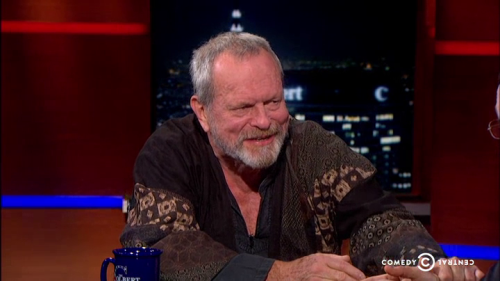 bluedogeyes:The Colbert Report 18/09/2014 - Terry Gilliam