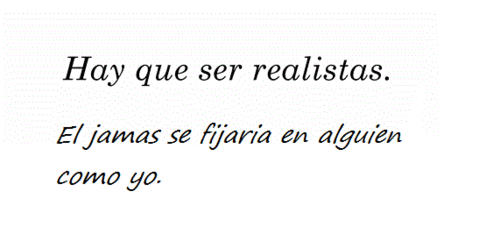"…no busques más pretextos."