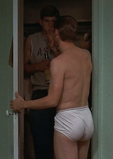 white-briefs-lover: The best thing about a dorm is students who walk around in their WHITE briefs!