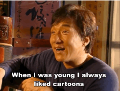 feiyueparkourkungfu:  Jackie Chan’s Cartoon’s