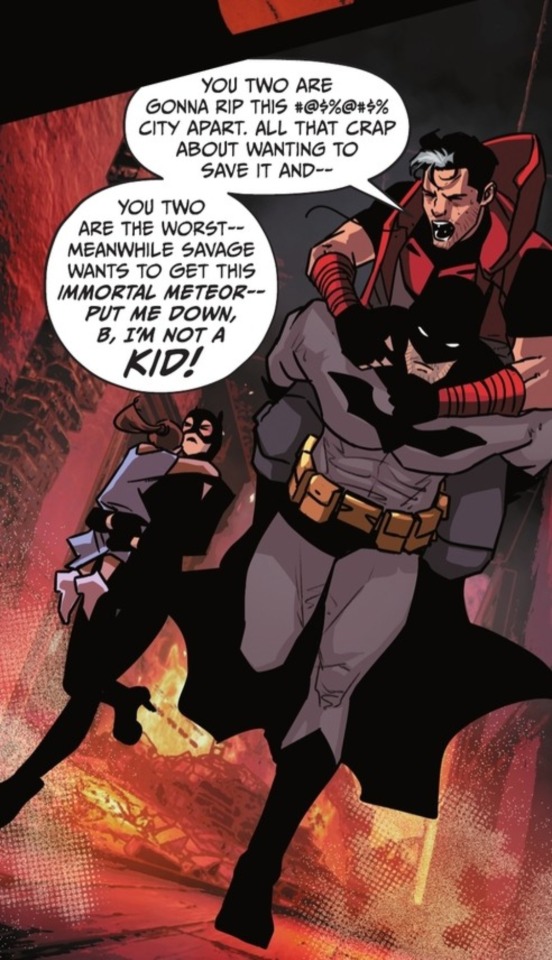 Bruce Is On Thin Ice, But Him Giving Jason A Piggyback Ride Is So Cute.