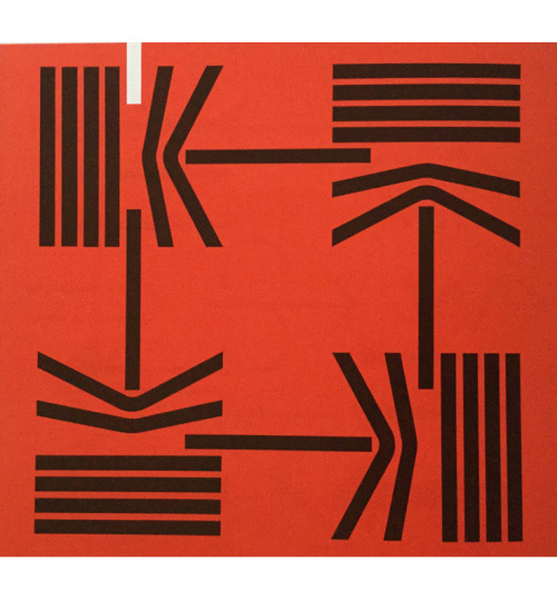 Anton Stankowski, “The Arrow – Design and Target” / Der Pfeil – Gestalt und Ziel, 1985. Stankowski +
