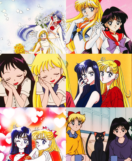 clairevnderwoods: femslash february 2015 » rei/minako (sailor moon) (requested