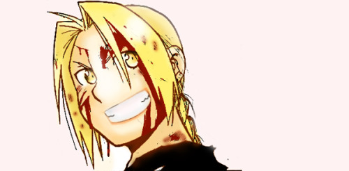 yuichirouh:Edward Elric Appreciation Week: Day One- Favourite Scene→ Ed’s last transmutation