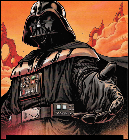 Reblog if you would take his hand!“Darth Vader and the Cry of Shadows,” Issue 5. Dark Horse. April 1