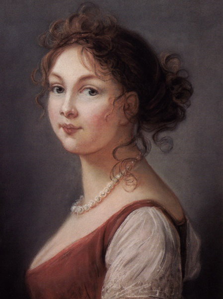 elisabeth-vigee-le-brun: Princess Louise of Prussia, 1801, Louise Elisabeth Vigee Le Brun