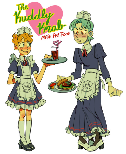 ok hear me out, the ‘boosy boots’ ep but maid themed