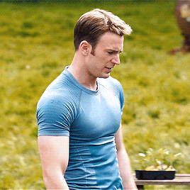 thepunisher:make me choose: @superbatfleck asked → tony stank’s tank top or steeb rogers’s lumberjac