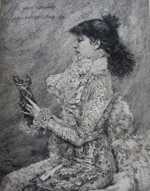  Sarah Bernhardt  - Jules Bastien-Lepage 1879