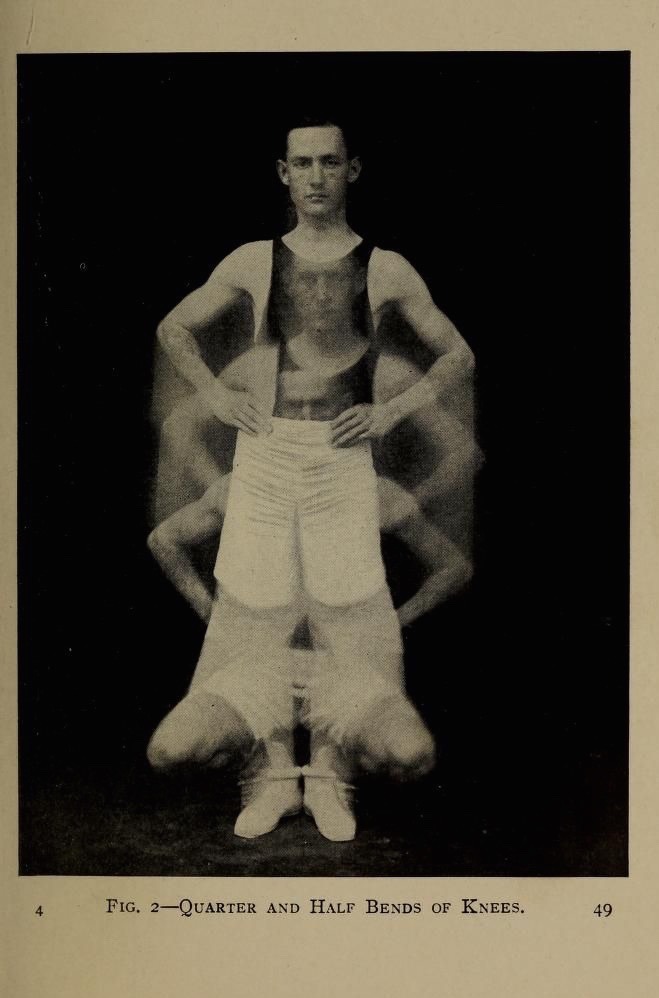 nemfrog:  Fig. 2. Quarter and half bends of knees _Physical training for business