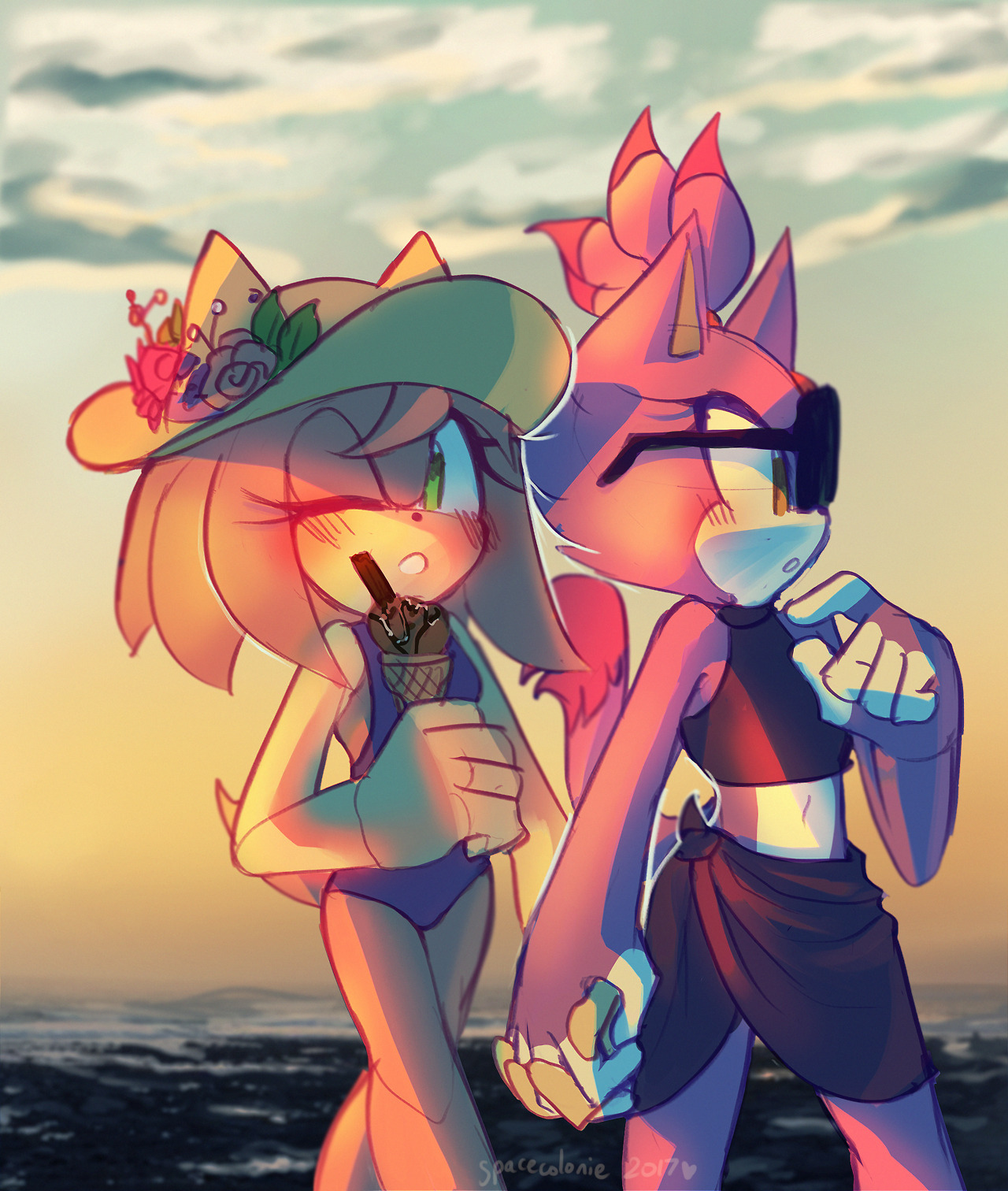 spacecolonie:  blazamy week day 1: vacation!!this was meant to just be a warm up