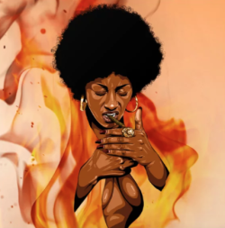 fyblackwomenart:  Spark  by plekien