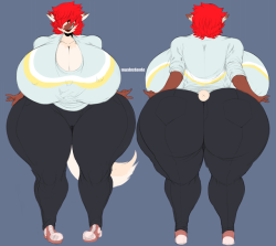 murderdaiida: A ref sheet for Oracle, it’ll possibly be updated in the future. From here on in this’ll be her default outfit   Twitter / Furaffinity / Patreon / Pixiv    