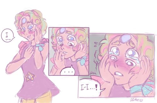 biggerexpense:  Rainbow Quartz Alright so I just have been thinking Steven’s and Pearls fusion A LOT, and… It just left me wondering how could it possibly feel like when the rainbow quartz fusion is formed with the same exact gems as it has been in
