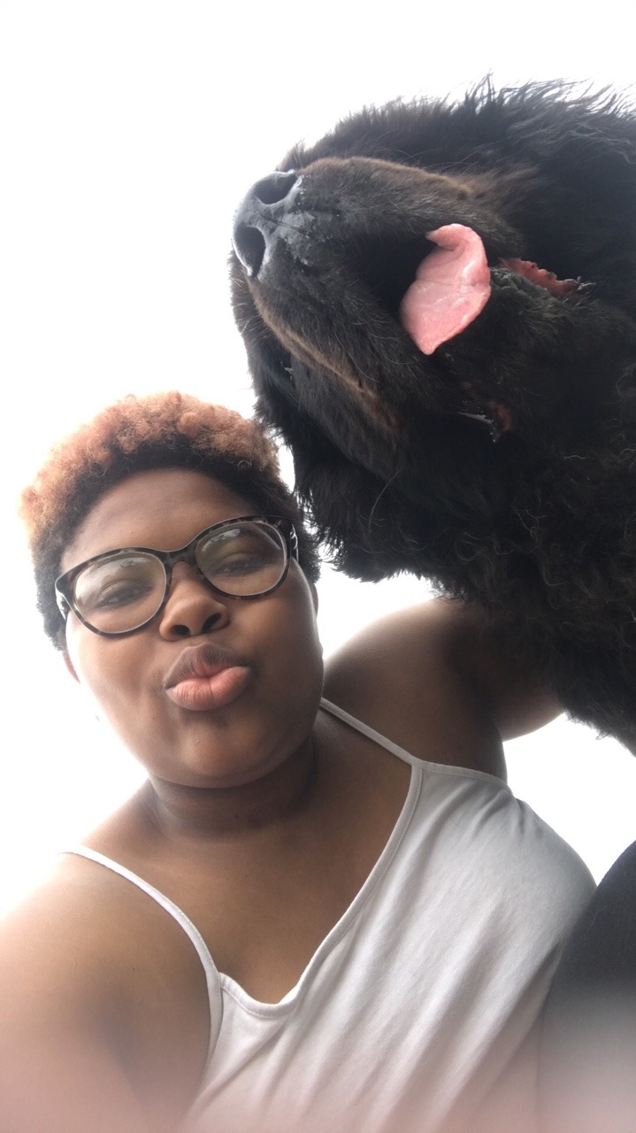 black-ken-dolls:  Little black boy featuring big black dog for blackout   He/him