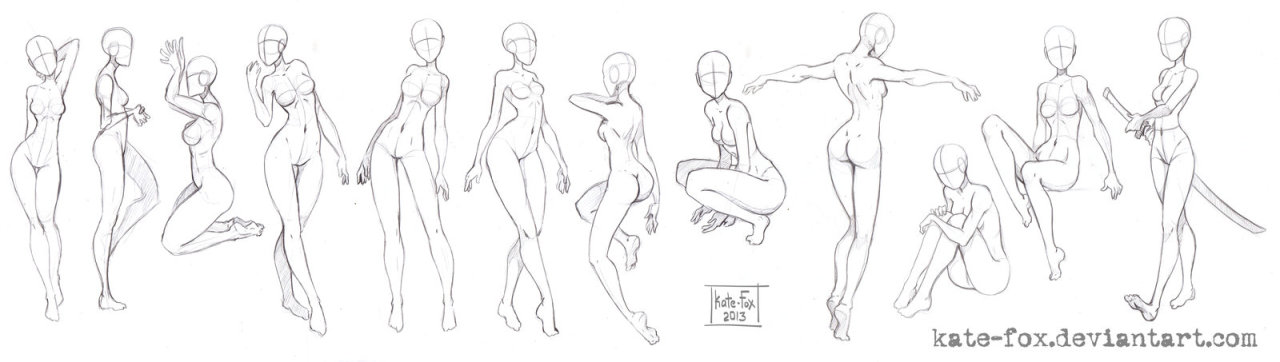 breathofideas:  Pose Studies &copy; Kate-Fox 