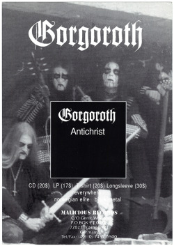 metalfuckingheads:  Gorgoroth