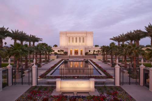 Inside the newly renovated Mesa Arizona Temple of The Church of Jesus Christ of Latter-day SaintsRea