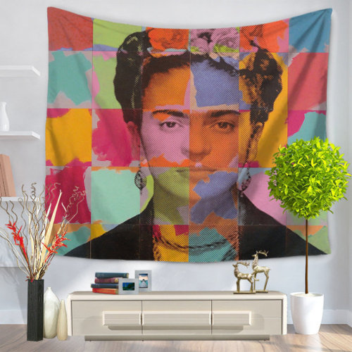 permanentfilemugglethings:Frida Kahlo Wall Hanging Tapestry and shirts Check out HERE 20% OFF coup