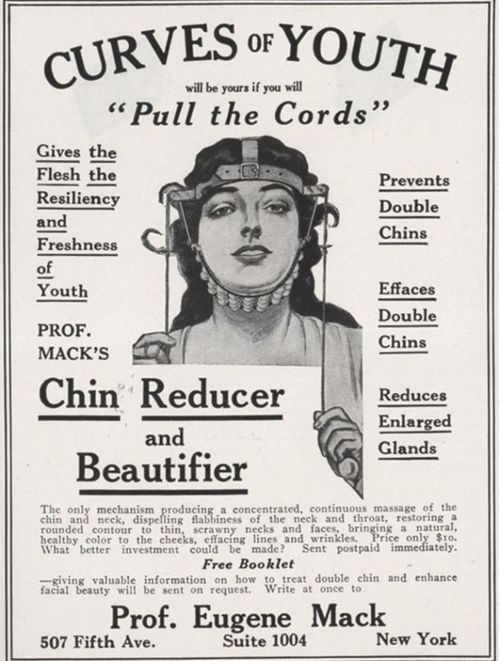 Professor Mack’s Chin Reducer and Beautifier, 1890s