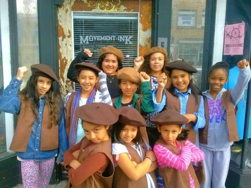 herdreadsrock:  pussy-and-pizzza-x:  lmsig:  herpowerisherown:aprill-showers:Meet The Radical Brownies!!!Not your average girl scout group…In the Radical Brownies, girls ages 8-12 learn about social justice movements such the Black Panthers and the