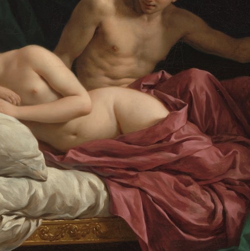 detailedart: Detail: Mars &amp; Venus, Allegory of Peace, 1770, by Louis Jean François La