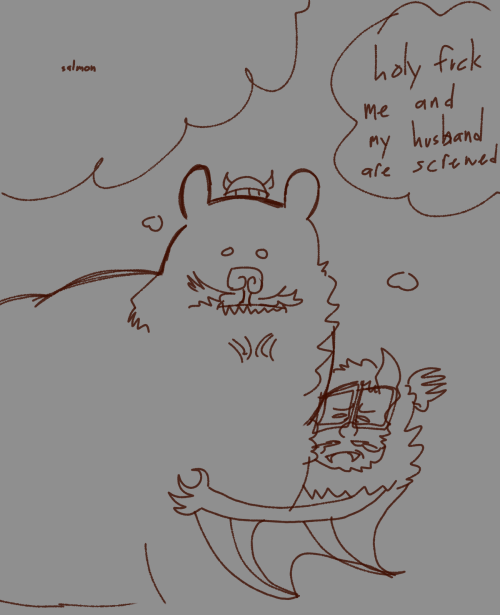 *pokes The Tags On Your Bearbat Drawing* So Like In Your Version Of This Au Is Helmut Going By More Classic