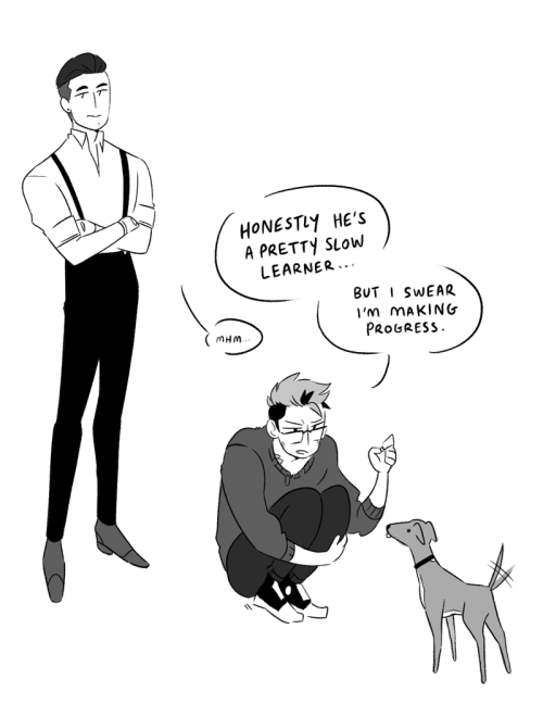 dilfosaur: he’s technically nando’s dog but