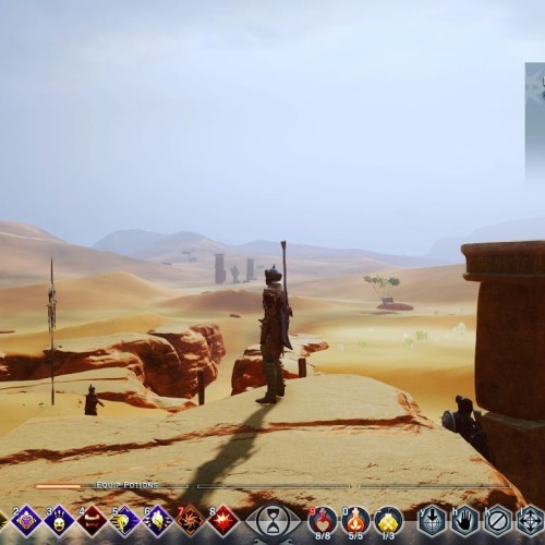 Dragon Age Inquisition Photos During My Playtime (included Is The Purple Elven Inquisitor Of Thedas)
