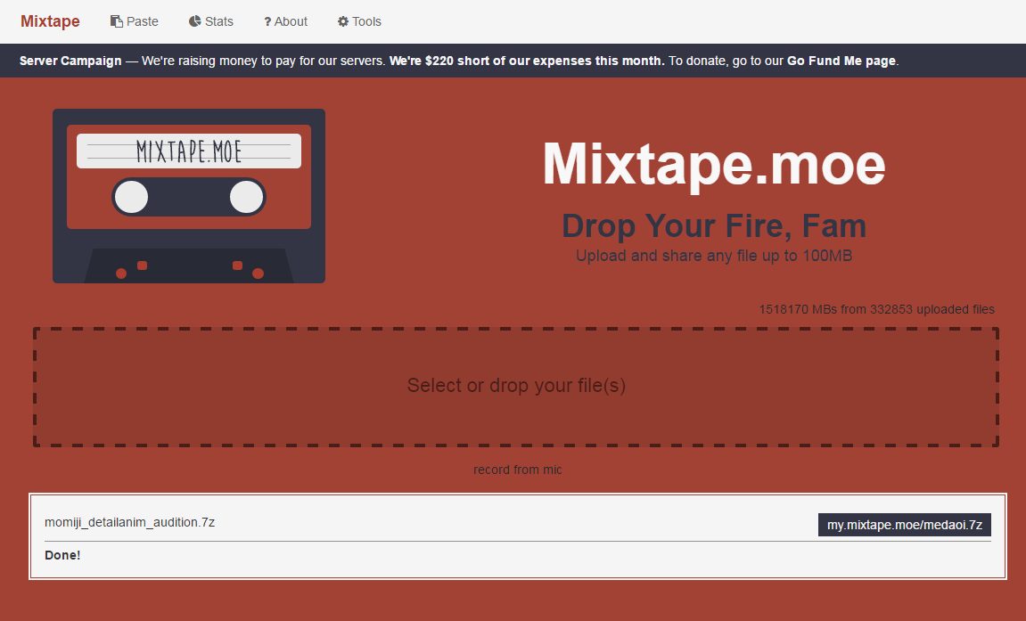 desiresfm:  lordaardvarksfm:  Mixtape.moe Needs Your Help! Hey guys and gals! I use
