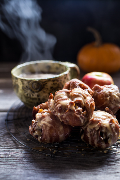 Sex sweetoothgirl:   Maple Glazed Apple Fritters pictures