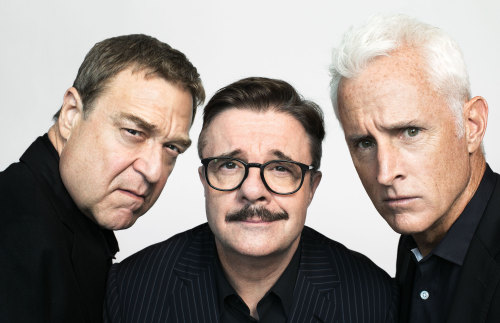 John Goodman, Nathan Lane, and John Slattery on Playing Journalists in The Front Page