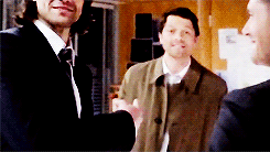 mishasminions:  Misha: This is so frustrating. I don’t like working with you two