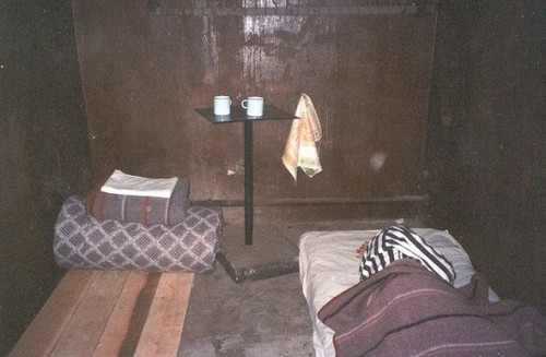 There's a prison hotel in Latvia where guests are treated like convicts and hotel rooms are like prison cells.