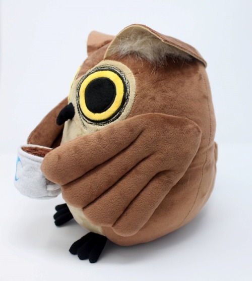 sosuperawesome: Edgar the Night Owl Plush, by Stefanie Shall on Etsy