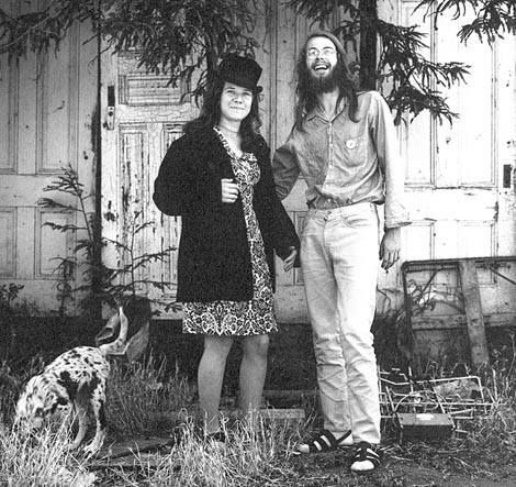 Janis with her first manager Chet Helms in 1967. Photography by Herb Greene.