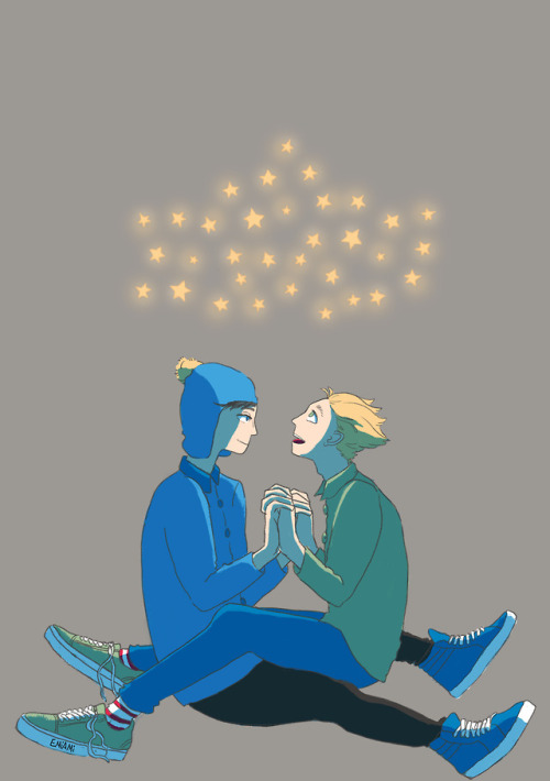 Gotta start drawing these cuties again <3 -AmiSouth Park - Tweek Tweak & Craig Tucker ——–Draw