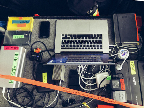 clausmorgenstern:  On the go as duo infernale with my dear friend and colleague Per Schorn.