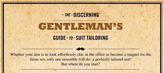 suitdup:  Nothing like a well tailored suit. Keep this handy guys. This helps especially