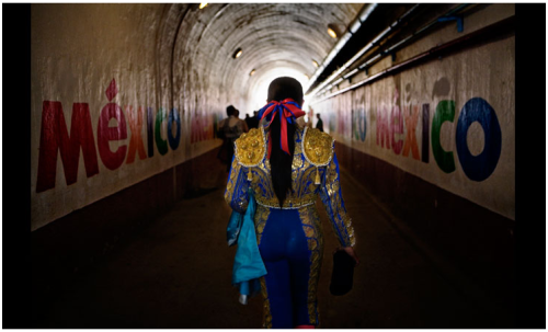 Female bullfighters: “A Fierce Beauty” by photographer Gina Levay1. Torera Lupita Lopez, Mexico, 201