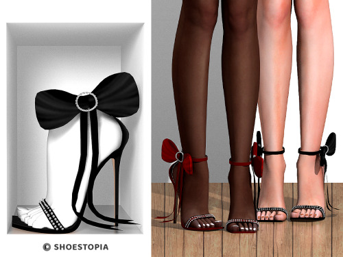 SHOESTOPI∆ - The Sims 4 Shoes | CREATIONS OF THIS WEEK+10 SwatchesFemaleSmooth WeightsMorphsCustom T