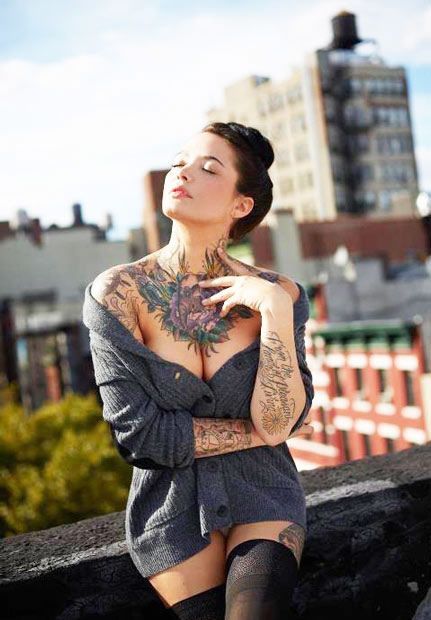 ink1984:  Tattoed hot selfies(NSFW)