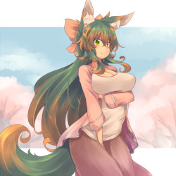 kyonkkun:  ワンドロ03 | 黒ミヤ※Permission was granted by the artist to upload their works. Make sure to rate/bookmark the original work!