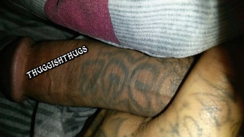 thuggishthugs:Tatted Dick