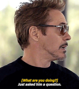 van-dyne:Tony’s reaction to Nat’s deathNoted he mentions family, because he knows what death does to