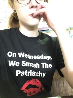 lovelyindespair: Warning; when wearing this shirt in a small town in hicksville, some people will not know what “patriarchy” means, and rest will think you’re gay.
