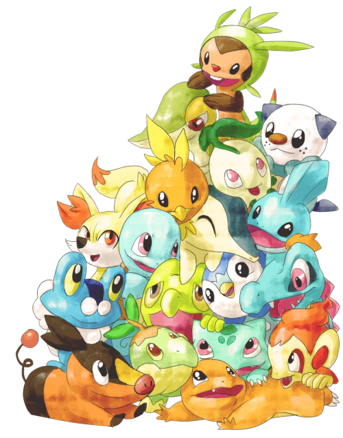 PokeStarter Pyramid by *PrecosiousChild