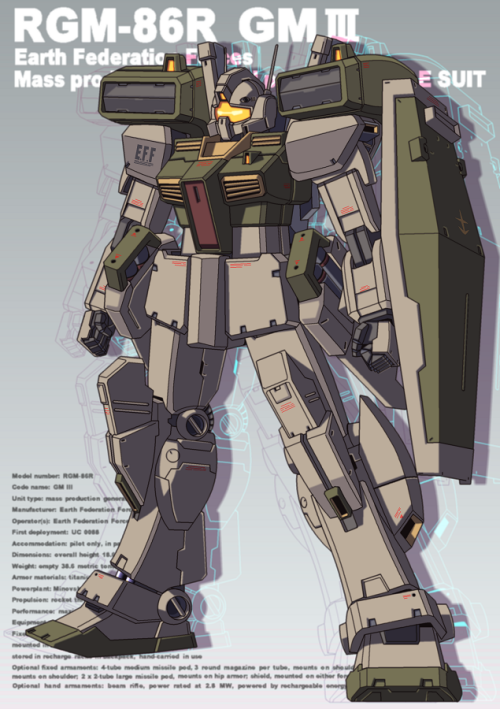 absolutelyapsalus: You know what’s a goddamn tragedy? I wasn’t kidding about the GM III being one of my favorite grunts; but there’s so little art of it that I can’t afford to post it all the time. Gotta ration that stuff like bread in an apocalypse.